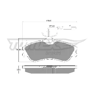TOMEX Brakes TX 11-12