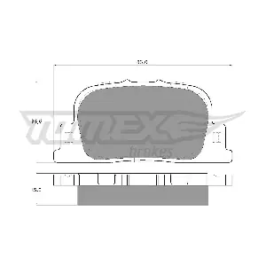 TOMEX Brakes TX 13-71