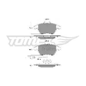 TOMEX Brakes TX 13-11
