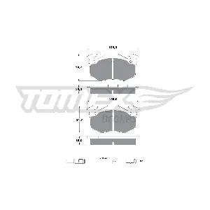 TOMEX Brakes TX 10-512