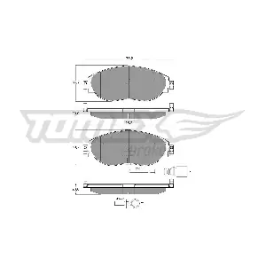 TOMEX Brakes TX 16-84