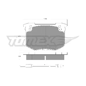 TOMEX Brakes TX 10-411