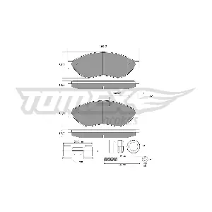 TOMEX Brakes TX 14-39