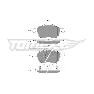 TOMEX Brakes TX 13-64