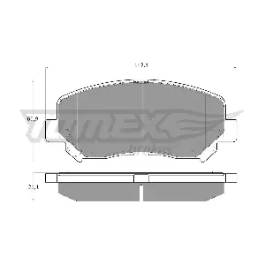 TOMEX Brakes TX 17-251
