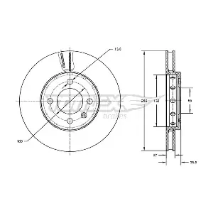 TX 72-87 TOMEX Brakes