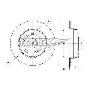 TX 74-05 TOMEX Brakes