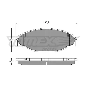 TOMEX Brakes TX 13-80