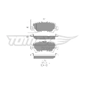 TOMEX Brakes TX 13-75