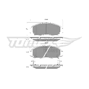 TOMEX Brakes TX 19-32