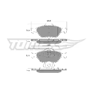 TOMEX Brakes TX 12-55