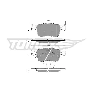 TOMEX Brakes TX 19-70