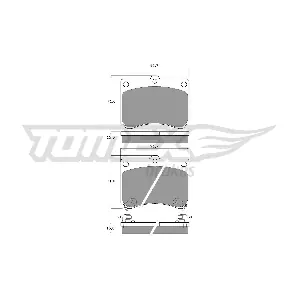 TOMEX Brakes TX 11-68