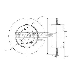 TX 74-00 TOMEX Brakes
