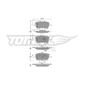 TOMEX Brakes TX1663