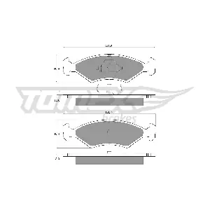 TOMEX Brakes TX 10-28