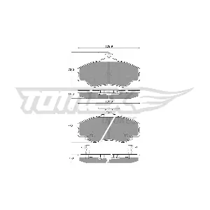 TOMEX Brakes TX 12-66