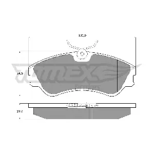 TOMEX Brakes TX 10-65