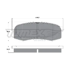 TOMEX Brakes TX 13-83