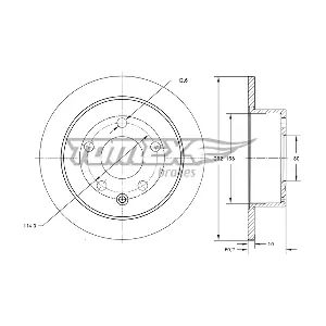 TX 73-86 TOMEX Brakes