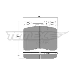 TOMEX Brakes TX 12-74