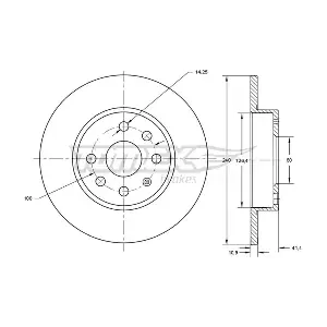 TX 71-52 TOMEX Brakes