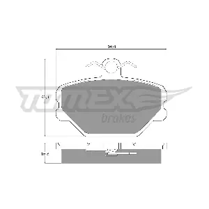 TOMEX Brakes TX 10-39