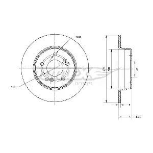 TOMEX Brakes TX 70-93