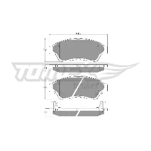 TOMEX Brakes TX 10-96