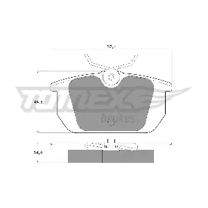 TOMEX Brakes TX 12-01