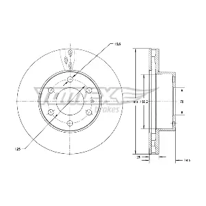 TX 73-39 TOMEX Brakes