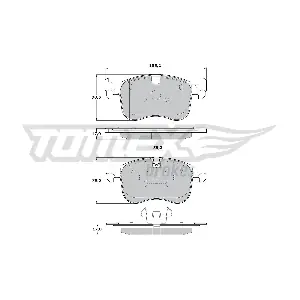 TOMEX Brakes TX1729