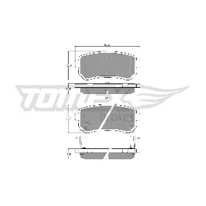 TOMEX Brakes TX 16-28