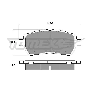 TOMEX Brakes TX1795