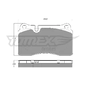 TOMEX Brakes TX 14-73