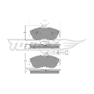 TOMEX Brakes TX 11-28