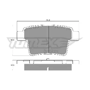TOMEX Brakes TX 14-74