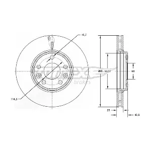 TX 72-51 TOMEX Brakes