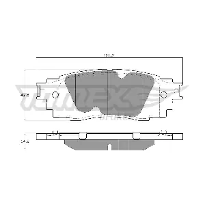TOMEX Brakes TX 18-98