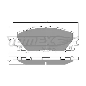 TOMEX Brakes TX1935