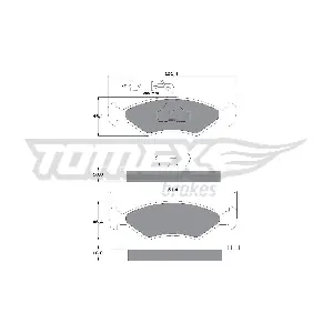 TOMEX Brakes TX 10-281