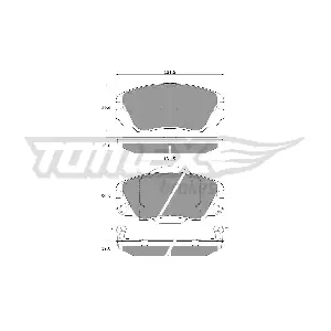 TOMEX Brakes TX1633