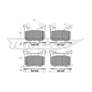 TX 60-14 TOMEX Brakes