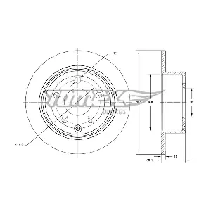 TX 73-66 TOMEX Brakes