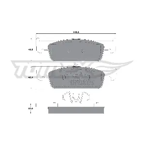 TOMEX Brakes TX 16-94
