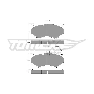 TOMEX Brakes TX 12-35