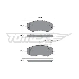TOMEX Brakes TX 16-49