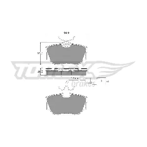 TOMEX Brakes TX 13-901