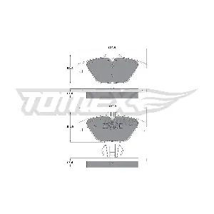TOMEX Brakes TX1601