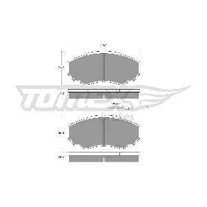 TOMEX Brakes TX 12-45